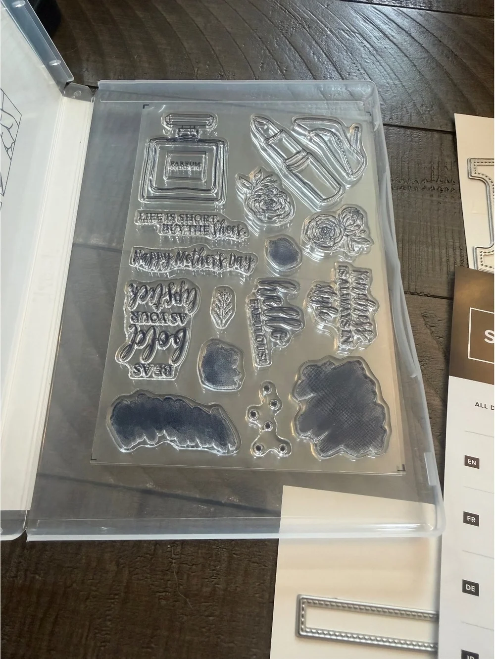 Stampin’ Up Dressed To Impress stamp set and All Dressed Up Dies die cut set
